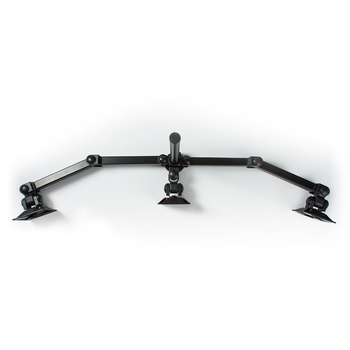 Desk Monitor Mount | 3 Screens | 14 - 24 " | 75x75 / 100x100 | Full Motion