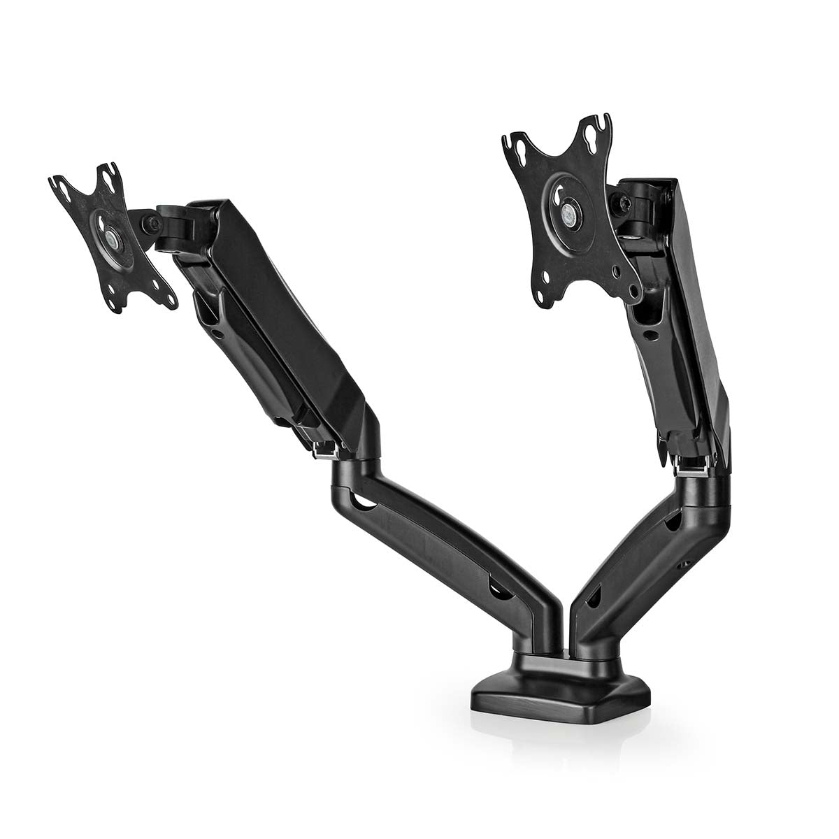 Desk Monitor Mount | Gas Spring | 2 Screens | 15 - 32 " | 75x75 / 100x100 | Full Motion