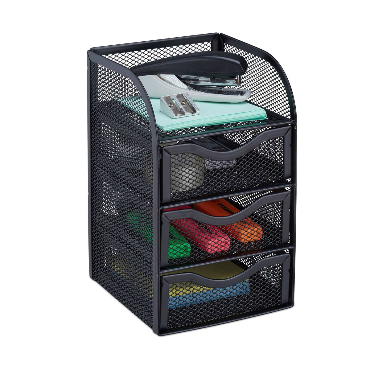 Desk organization Mesh 3 drawers