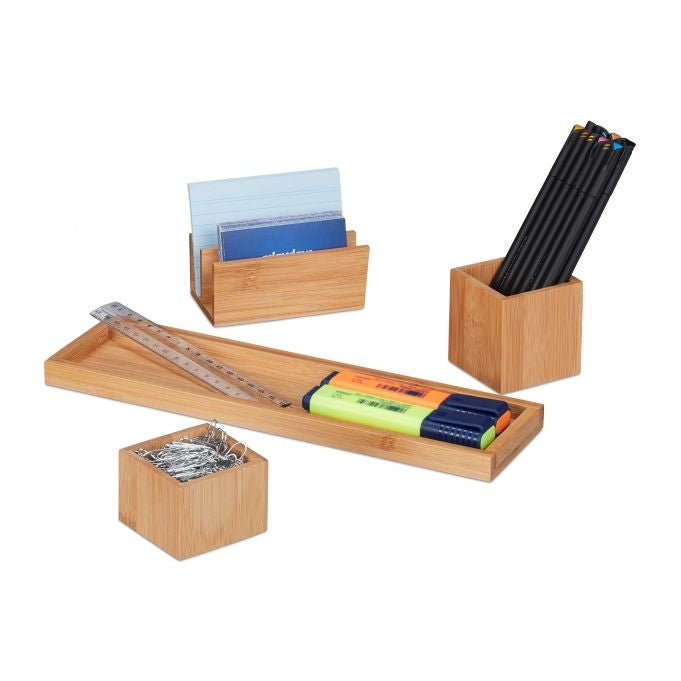Desk organization set 4 parts