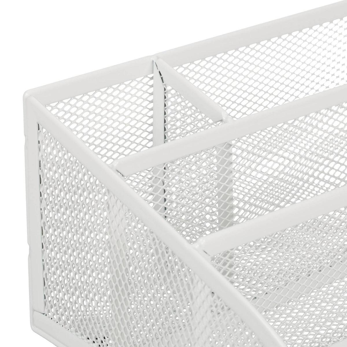 Desk organization with 5 compartments