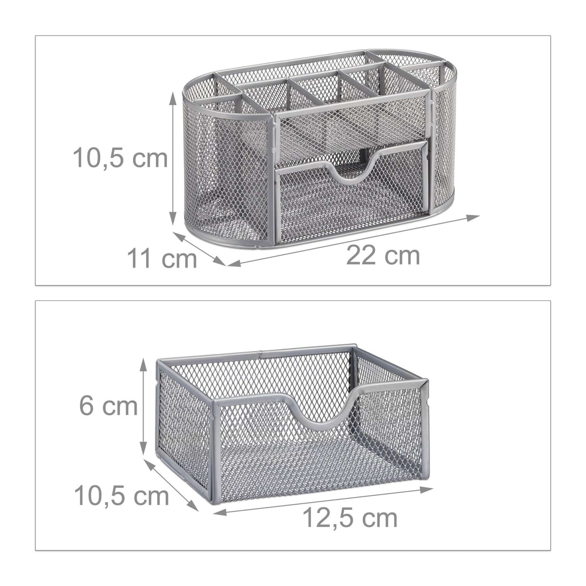 Desk organization with pen holder