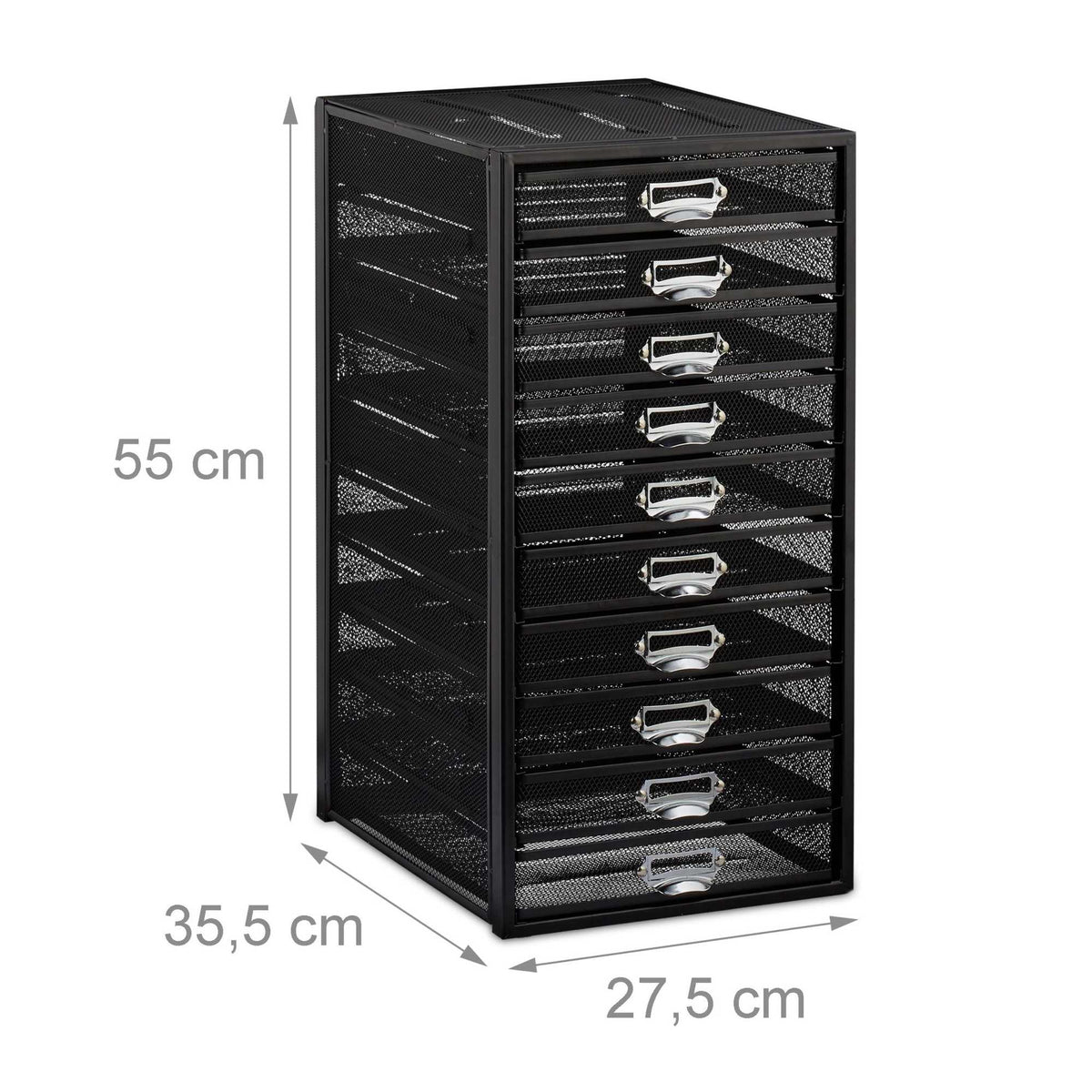 Desk storage A4 with 10 drawers