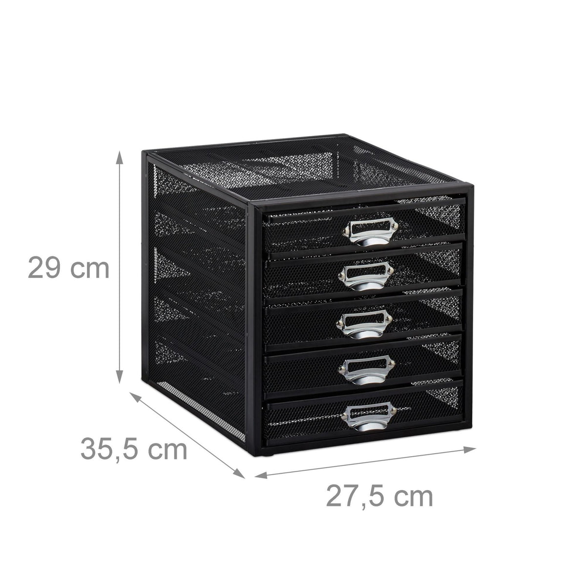 Desk storage A4 with 5 drawers