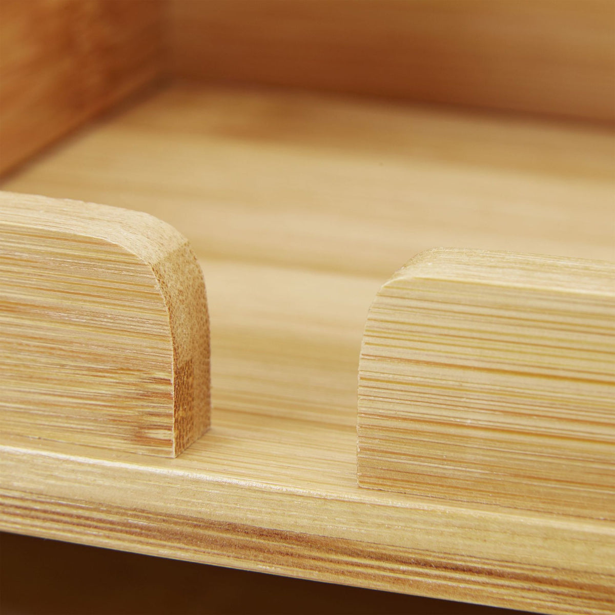 Desk storage bamboo