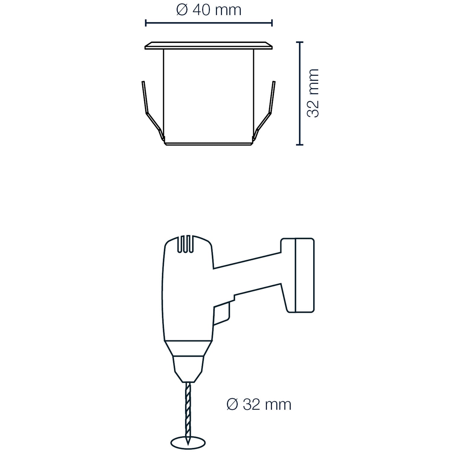 Dexter Decklight 5-pack Silver