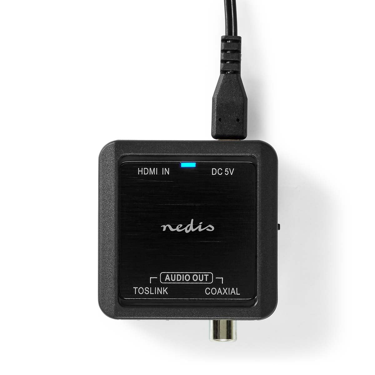 Digital Audio Converter | One way | Connection input: DC Power / HDMI™ input | Connection output: 1x Coax Audio / 1x TosLink Female | Automatic | Anthracite