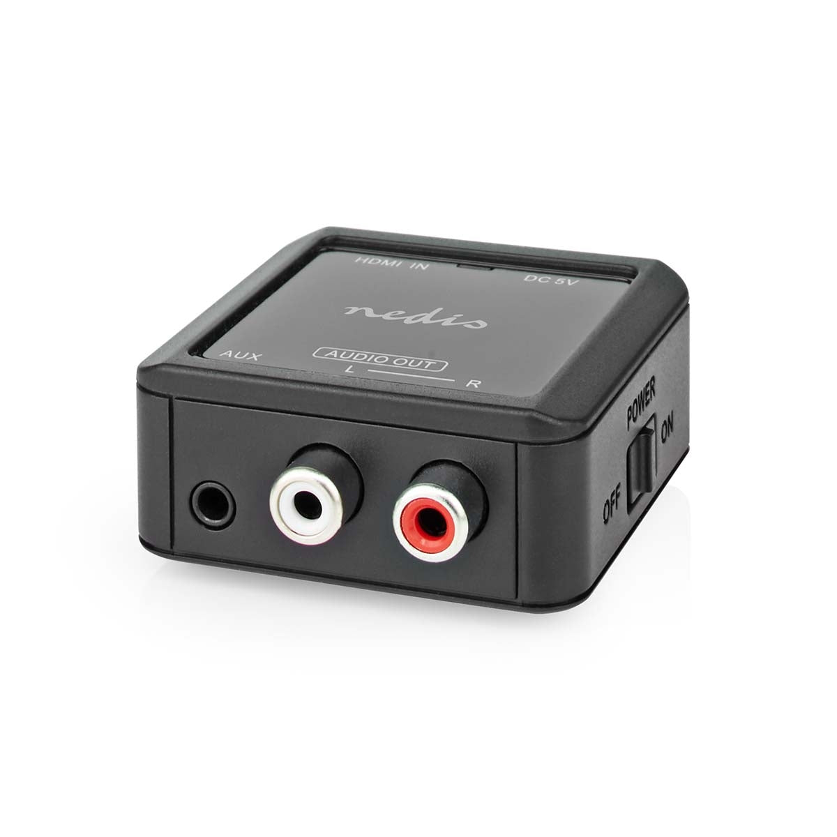 Digital Audio Converter | One way | Connection input: HDMI™ input | Connection output: 2x (2x RCA Female) / 3.5 mm | Automatic | Anthracite