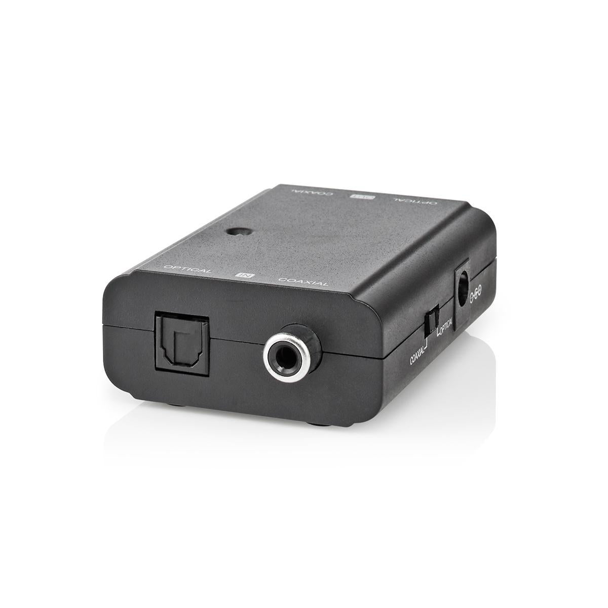 Digital Audio Converter | Two-way | Connection input: 1x S/PDIF (RCA) Female / 1x TosLink Female | Connection output: 1x S/PDIF (RCA) Female / 1x TosLink Female | ARC | Instruction book | Black
