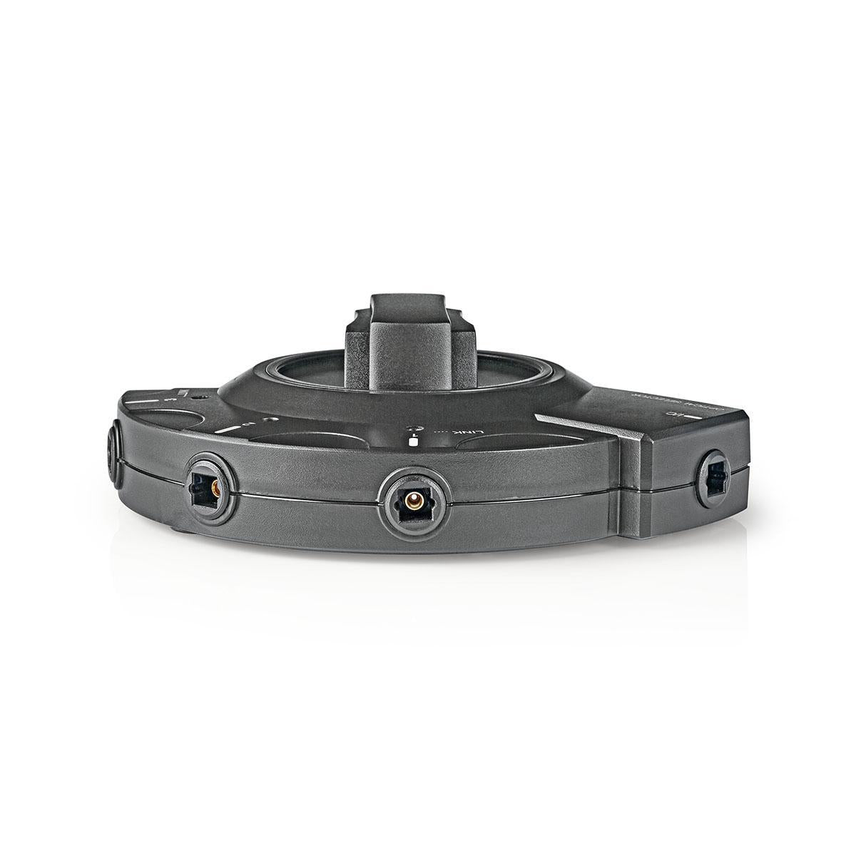 Digital Audio Switch | 3-way | Connection input: 3x TosLink | Connection output: 1x TosLink | Instruction book | ABS / PVC | Black