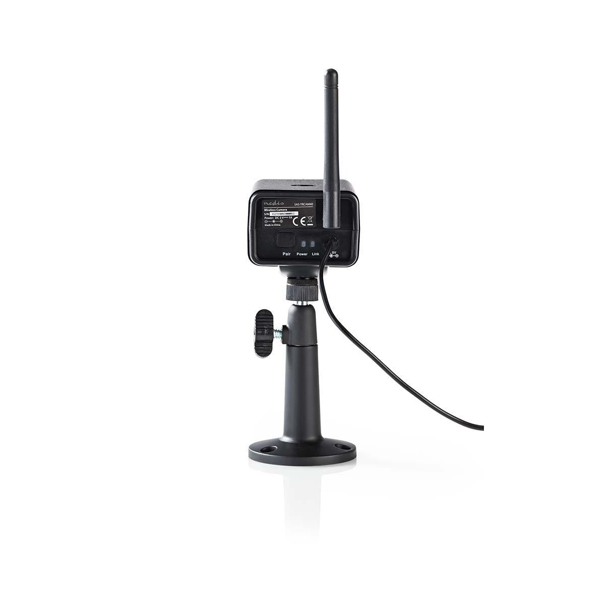 Digital Wireless Camera | 2.4 GHz | VGA | Indoor and Outdoor | Night vision: 5.00 m | Viewing angle: 73 ° | Black | IP54