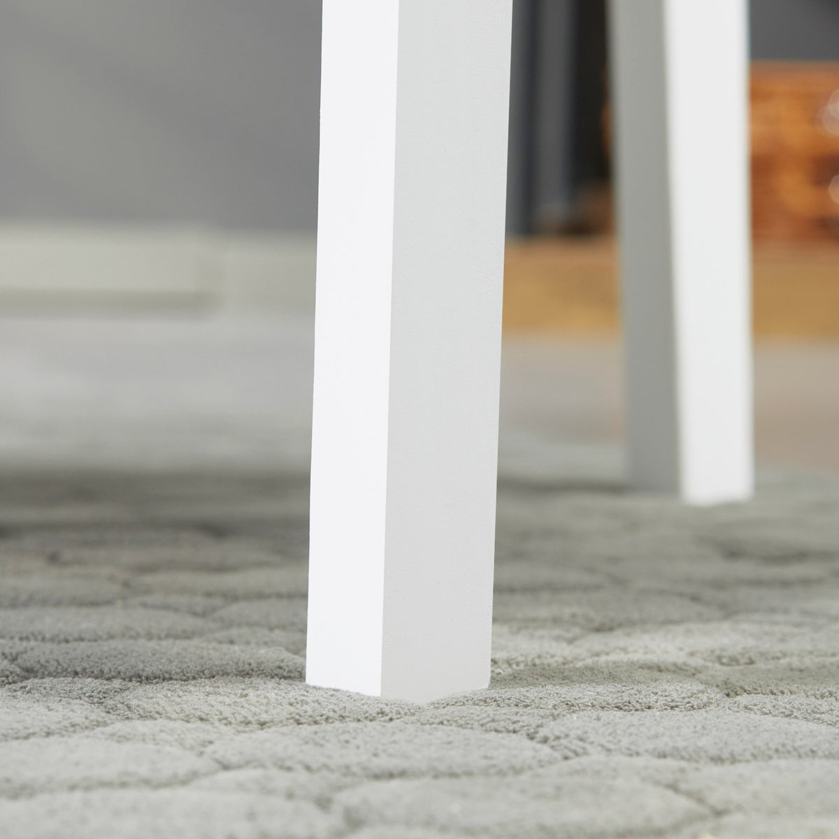 Dining Room Chair Set Of 2 Stylish Kitchen Chairs In White, Pine Wood, 41X46.5X85.5Cm, Perfect For Dining Room