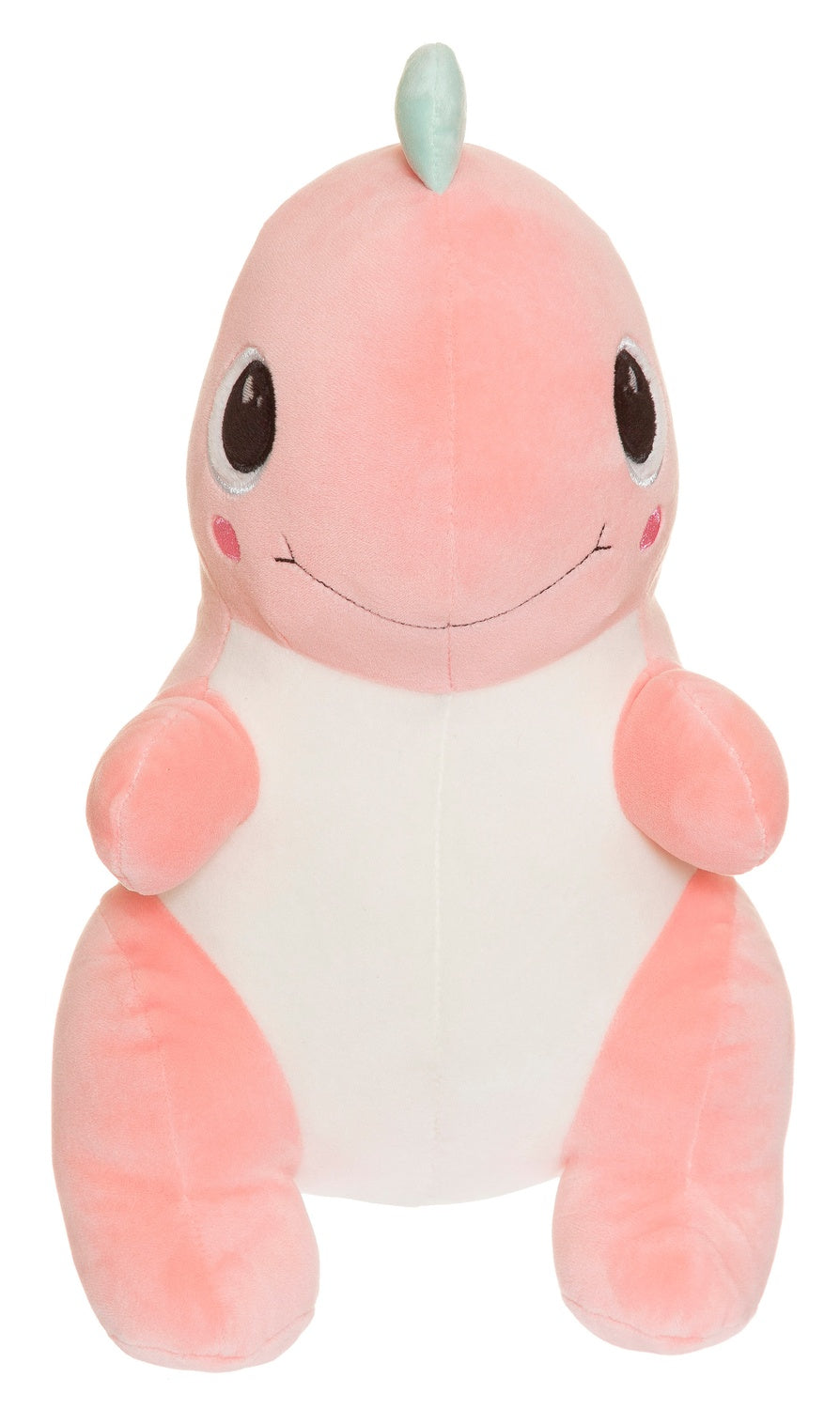 Dinosaur Plush Toy, Pink, 25cm, Soft and Cuddly