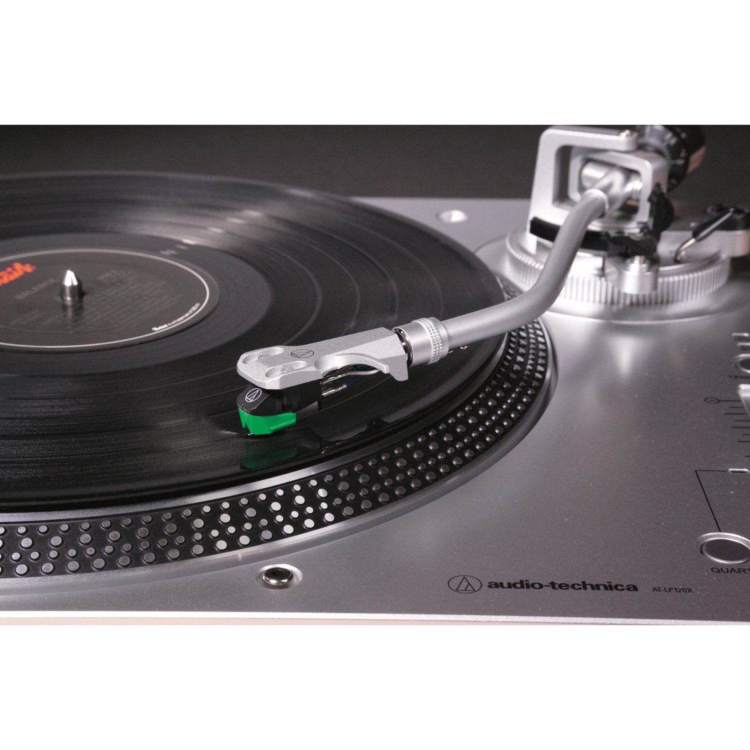 Direct Drive Turntable with USB, Manual, Silver