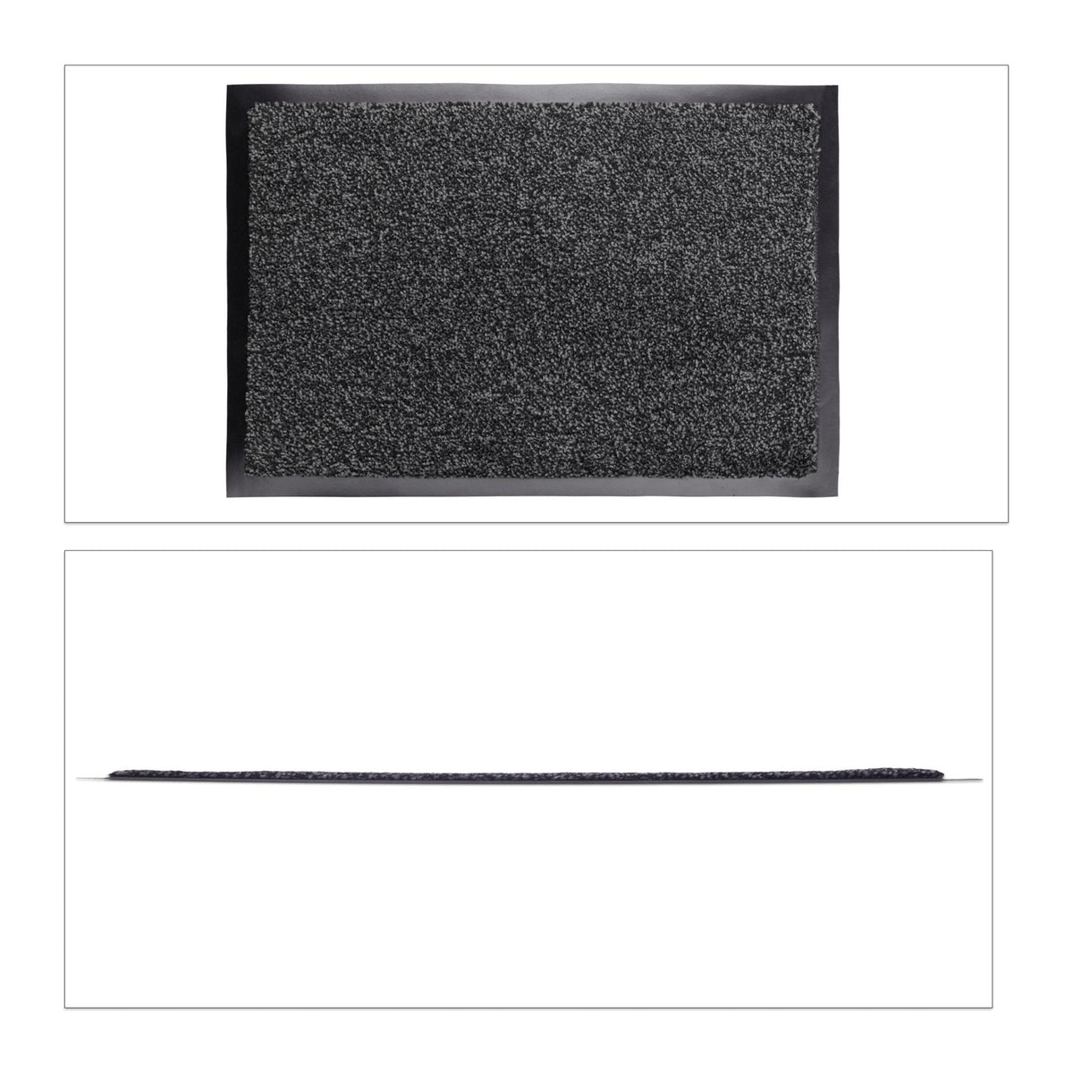 Dirt collecting mat gray