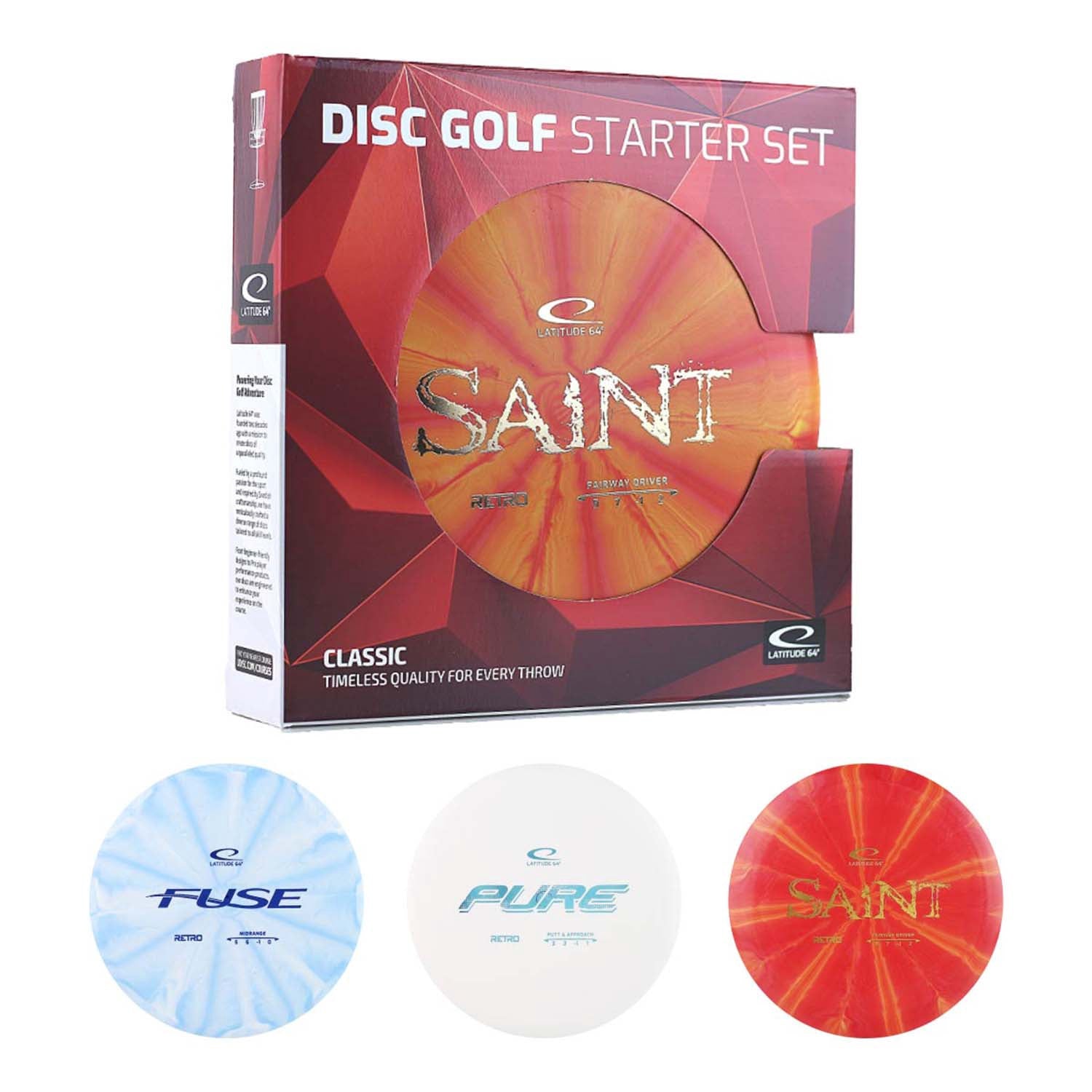 Disc Golf Starter Set – Beginner-Friendly, Easy Control