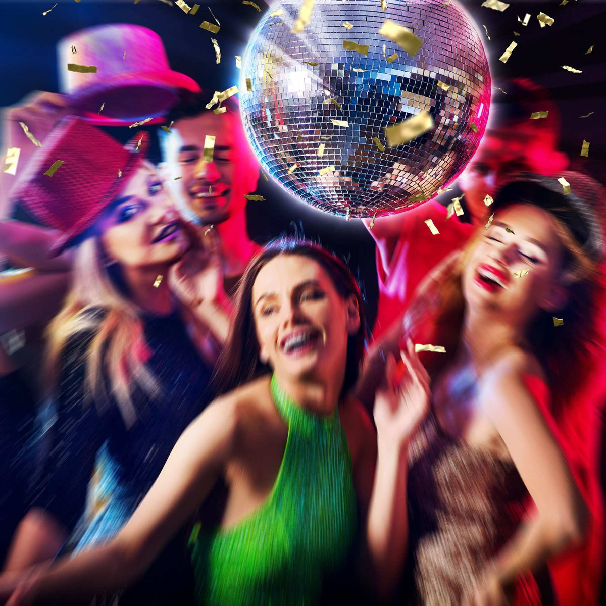 Disco Ball 20 cm – Ceiling Mount, Mirror Finish