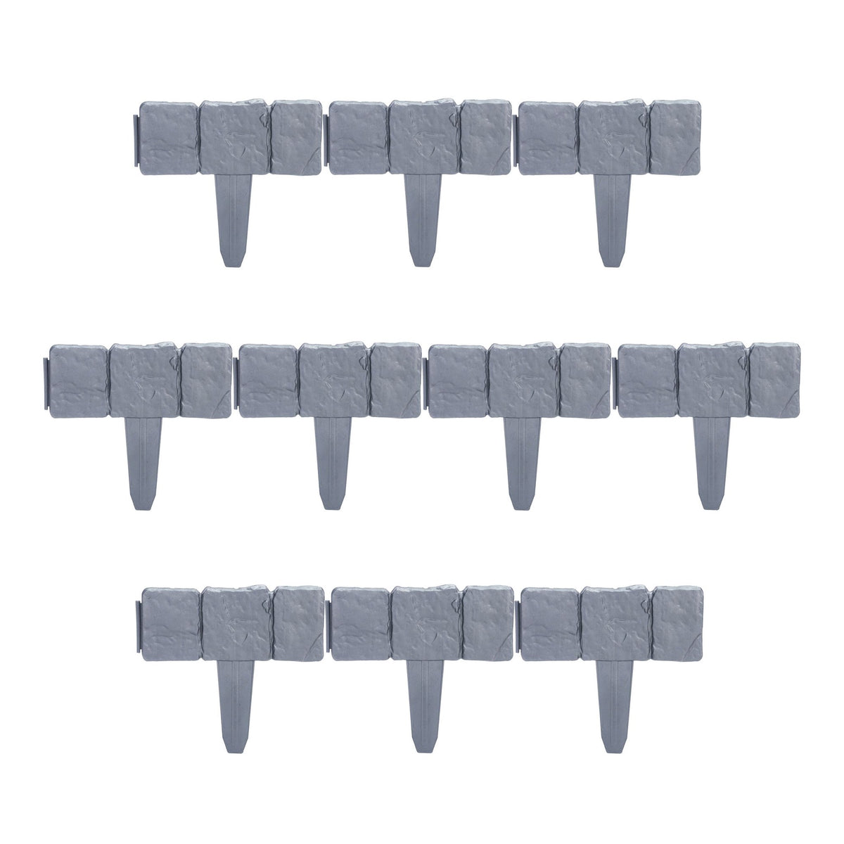 Discount edge stone-look set of 10
