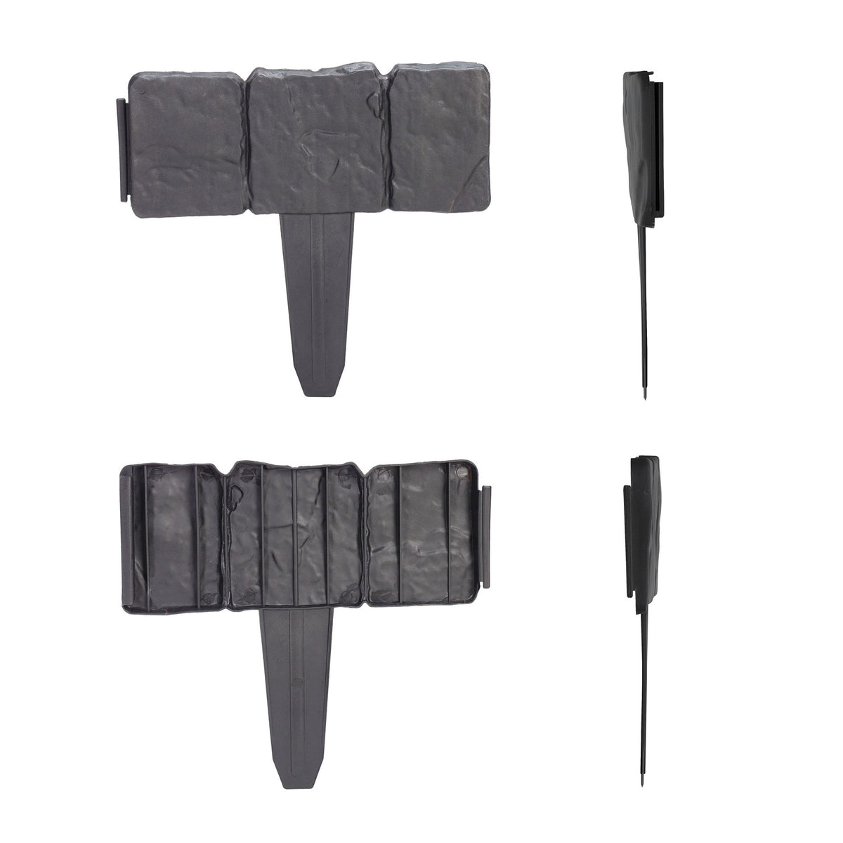 Discount edge stone-look set of 10 anthracite