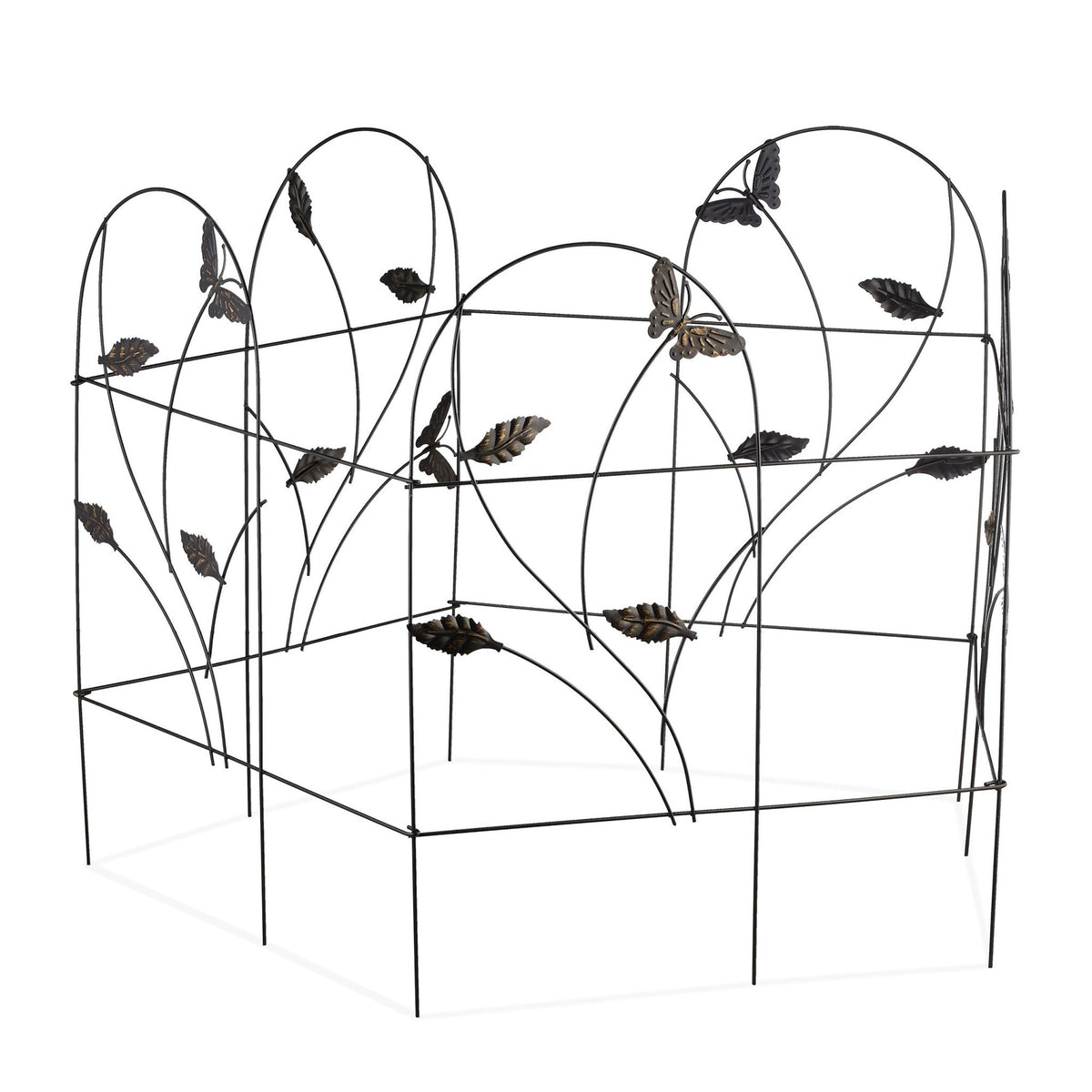Discount fence 5 panels butterflies