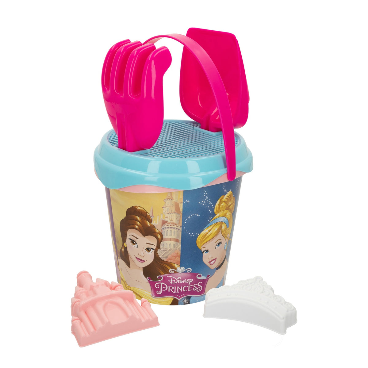 Disney Princess Beach Set, 18cm Bucket, 6 Pcs