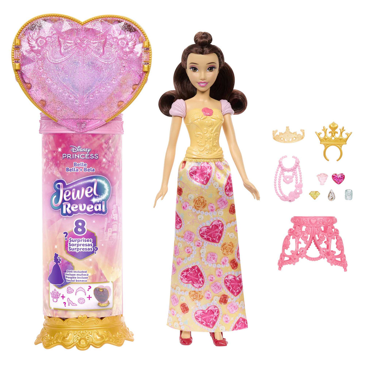 Disney Princess Belle Wand with Doll and Accessories