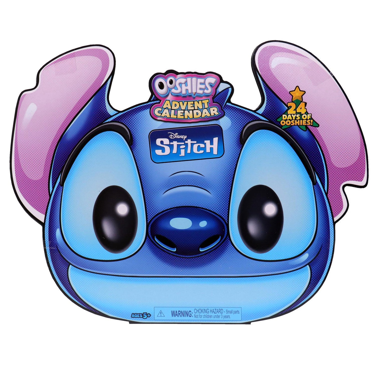 Disney Stitch Ooshies Advent Calendar, 24 Collectible Figures