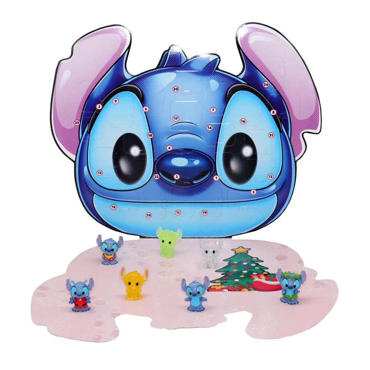 Disney Stitch Ooshies Advent Calendar, 24 Collectible Figures