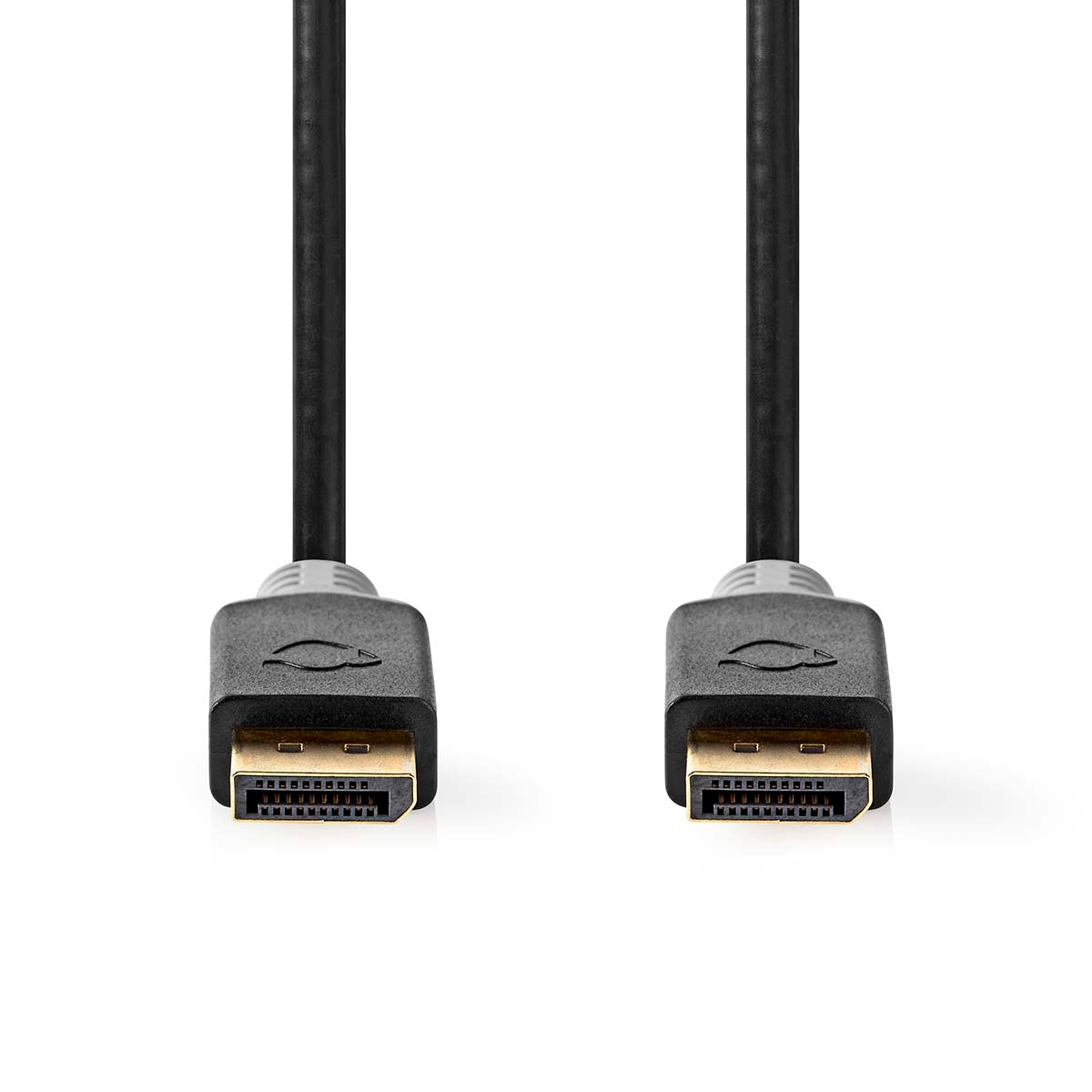 DisplayPort Cable | DisplayPort Male | DisplayPort Male | 8K@60Hz | Gold Plated | 2.00 m | Round | PVC | Anthracite | Box