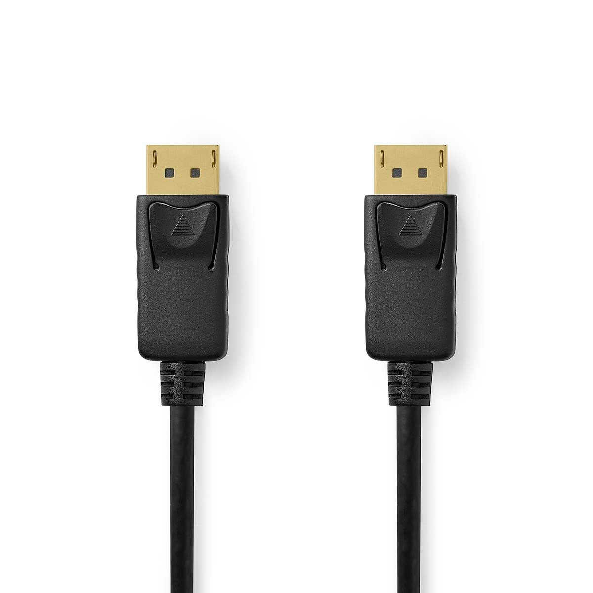 DisplayPort Cable | DisplayPort Male | DisplayPort Male | 8K@60Hz | Gold Plated | 2.00 m | Round | PVC | Black | Label
