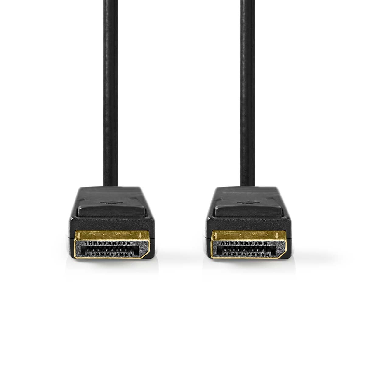 DisplayPort Cable | DisplayPort Male | DisplayPort Male | 8K@60Hz | Gold Plated | 2.00 m | Round | PVC | Black | Label