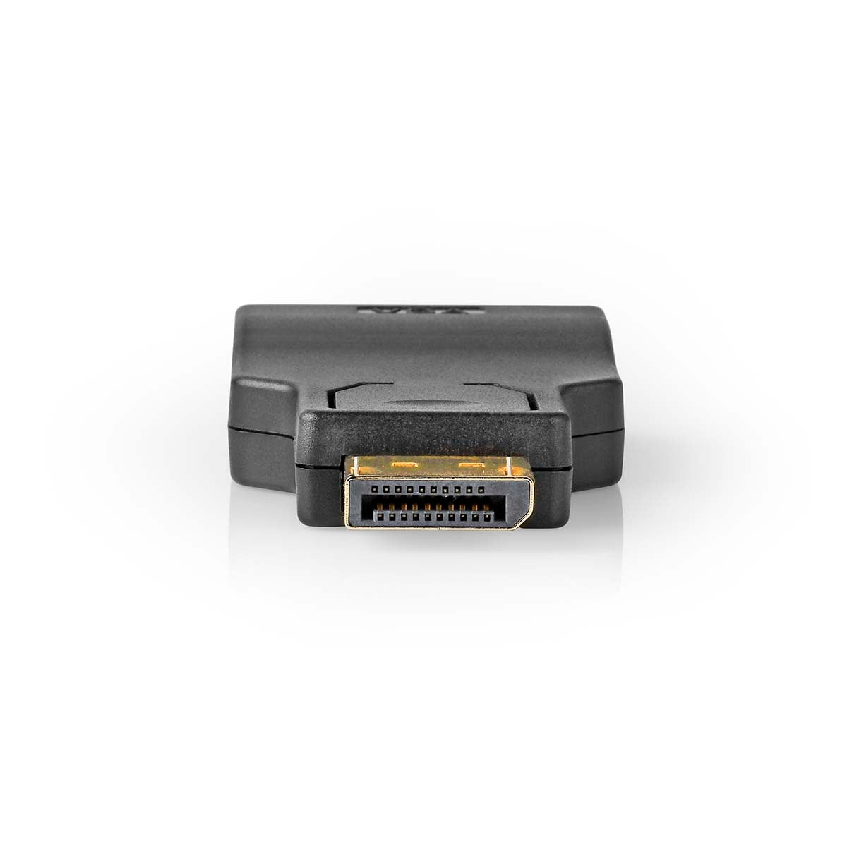 Displayport adapter | DisplayPort Male | VGA female 15p | 1080p | Gold Plated | Straight | Round | ABS | Anthracite | Box