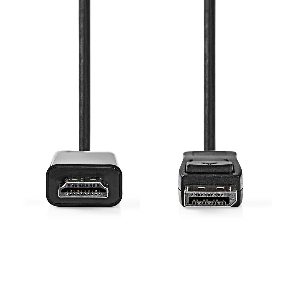Displayport cable | DisplayPort Male | HDMI™ Connector | 4K@30Hz | Nickel Plated | 1.00 m | Round | PVC | Anthracite | Box