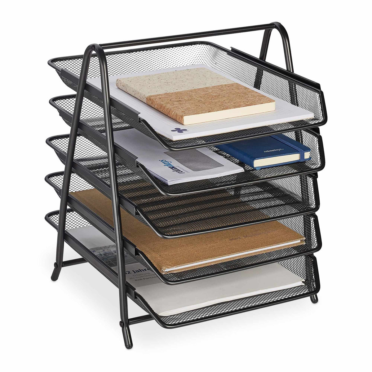 Document compartment with 5 compartments