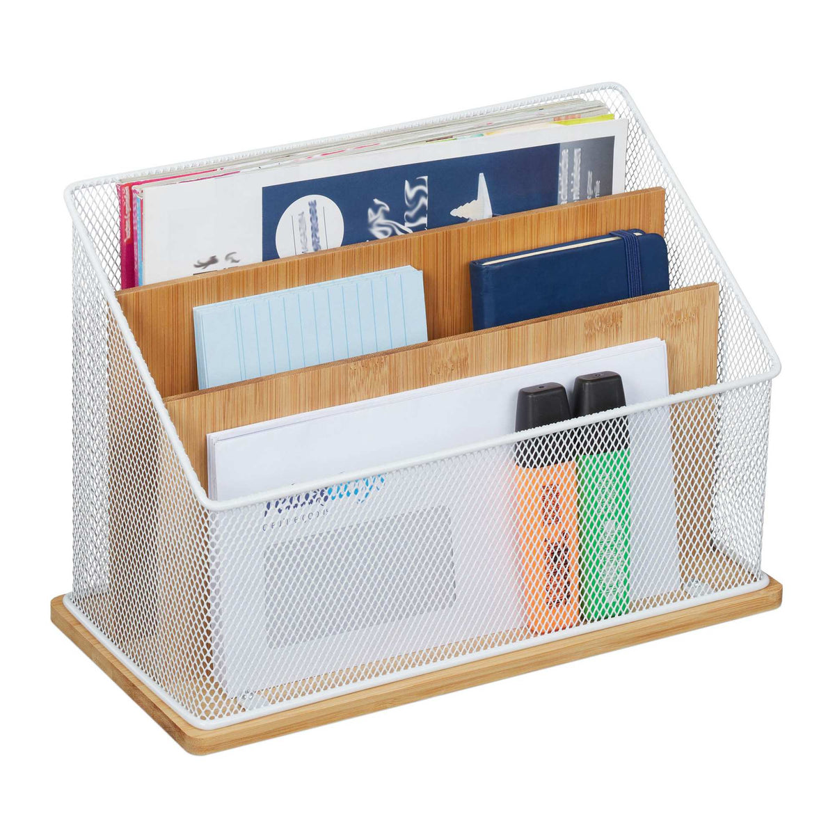 Document holder Bamboo Metal Mix