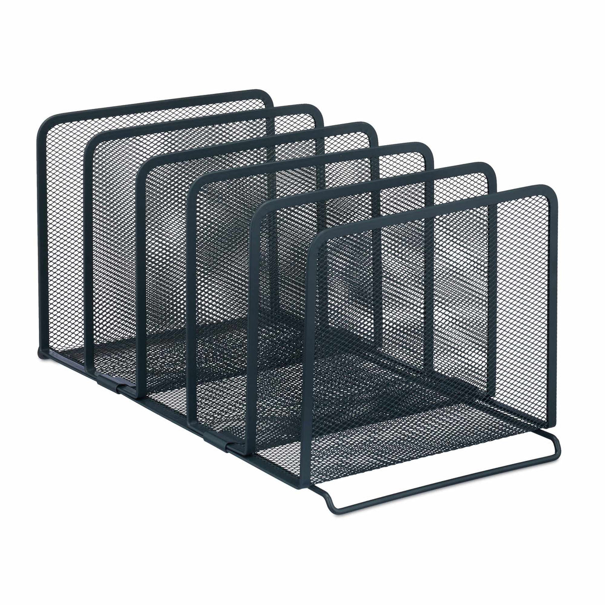 Document holder with 5 compartments anthracite