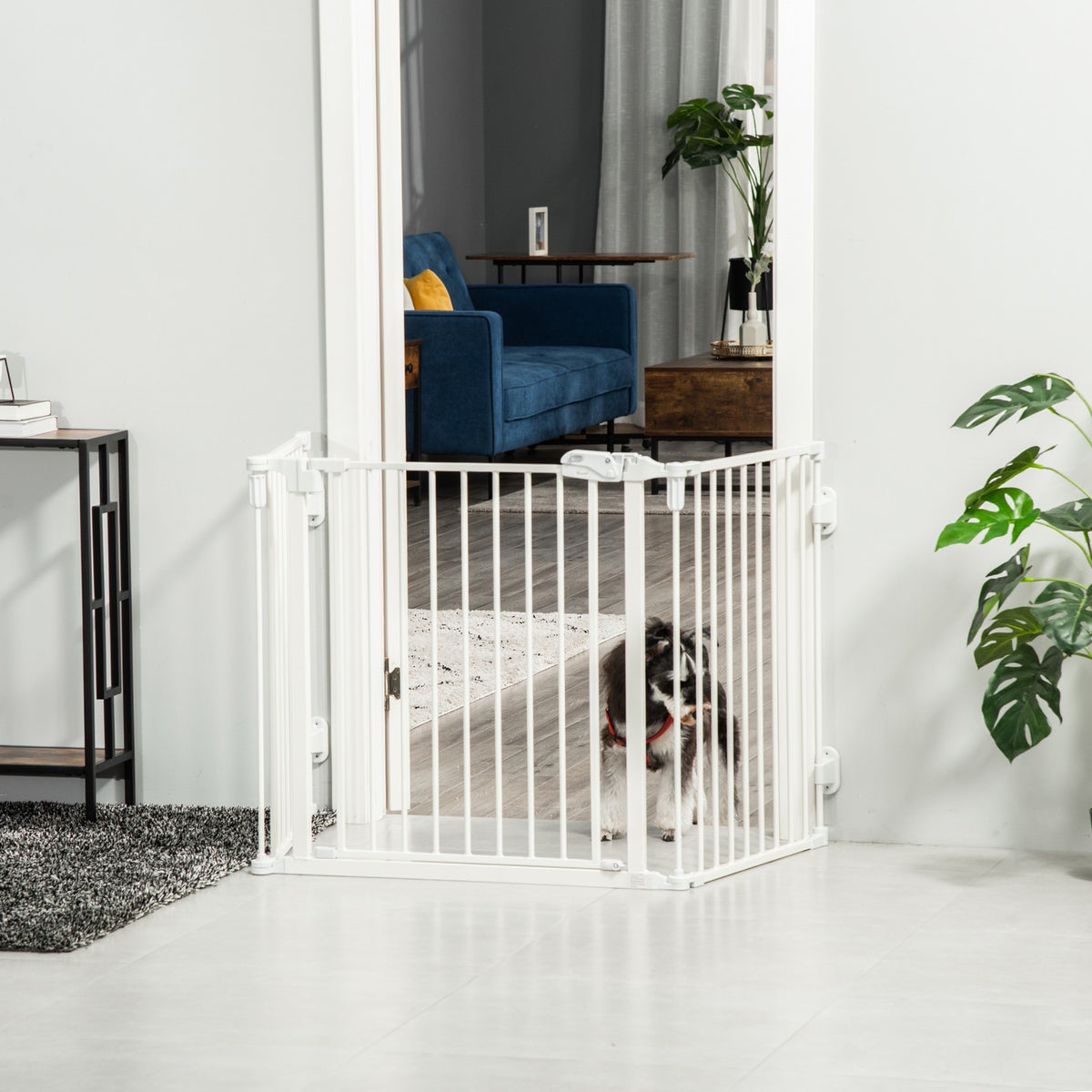 Dog Barrier Configurable Angle Adjustable Folding Automatic Door