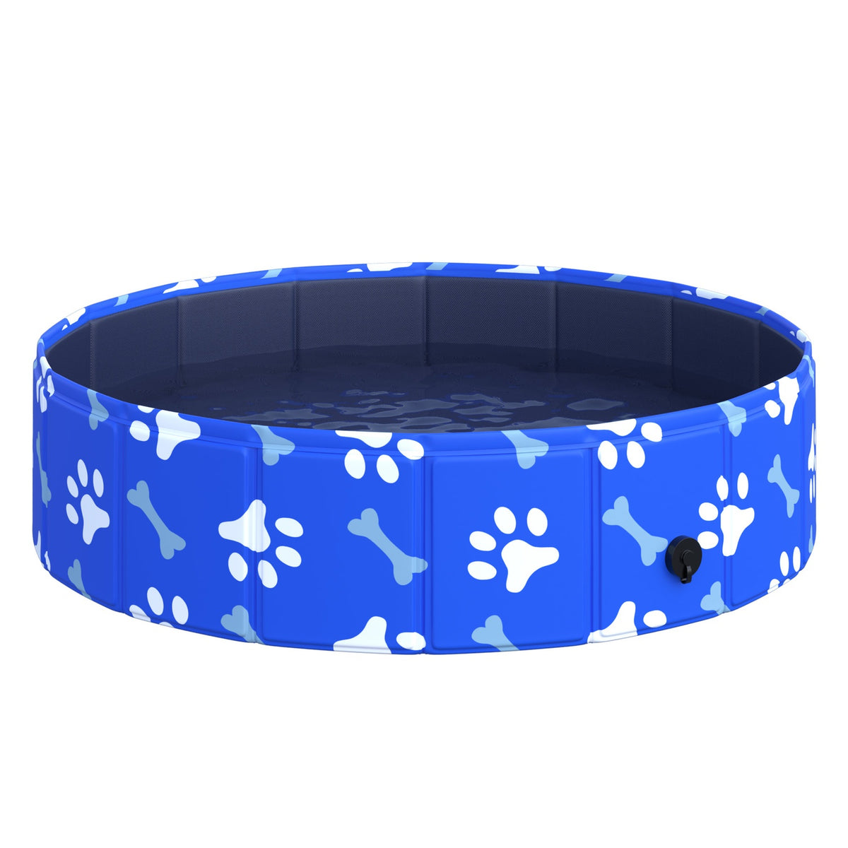 Dog Bathtub Foldable Dog Pool Bathtub Water Basin Dogs/Cats Ø80X20Hcm