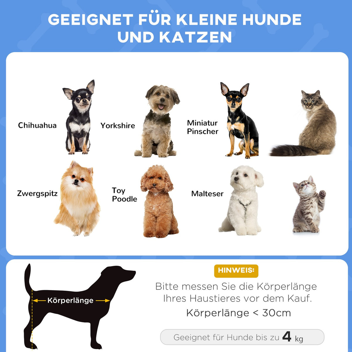 Dog Bed Cat Bed, Dog Sofa With Non-Slip Wooden Feet & Cushion, Indoor, Gray, 40.5X40.5X33Cm