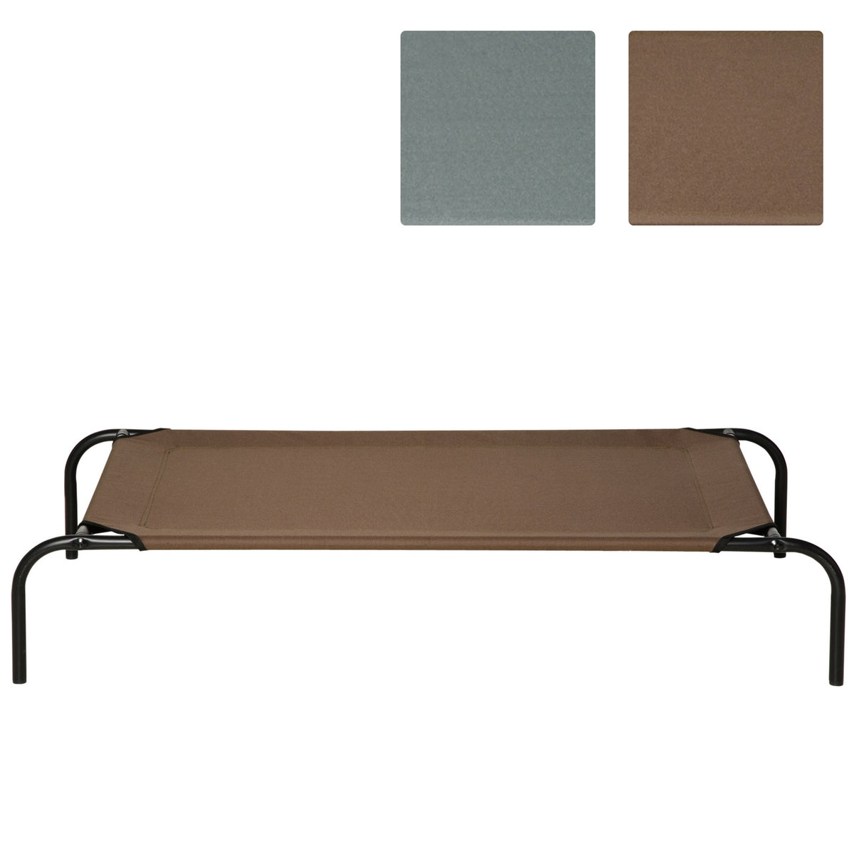 Dog Bed Outdoor Dog Lounger & Cat Bed With Replacement Cover, 110X68X20Cm