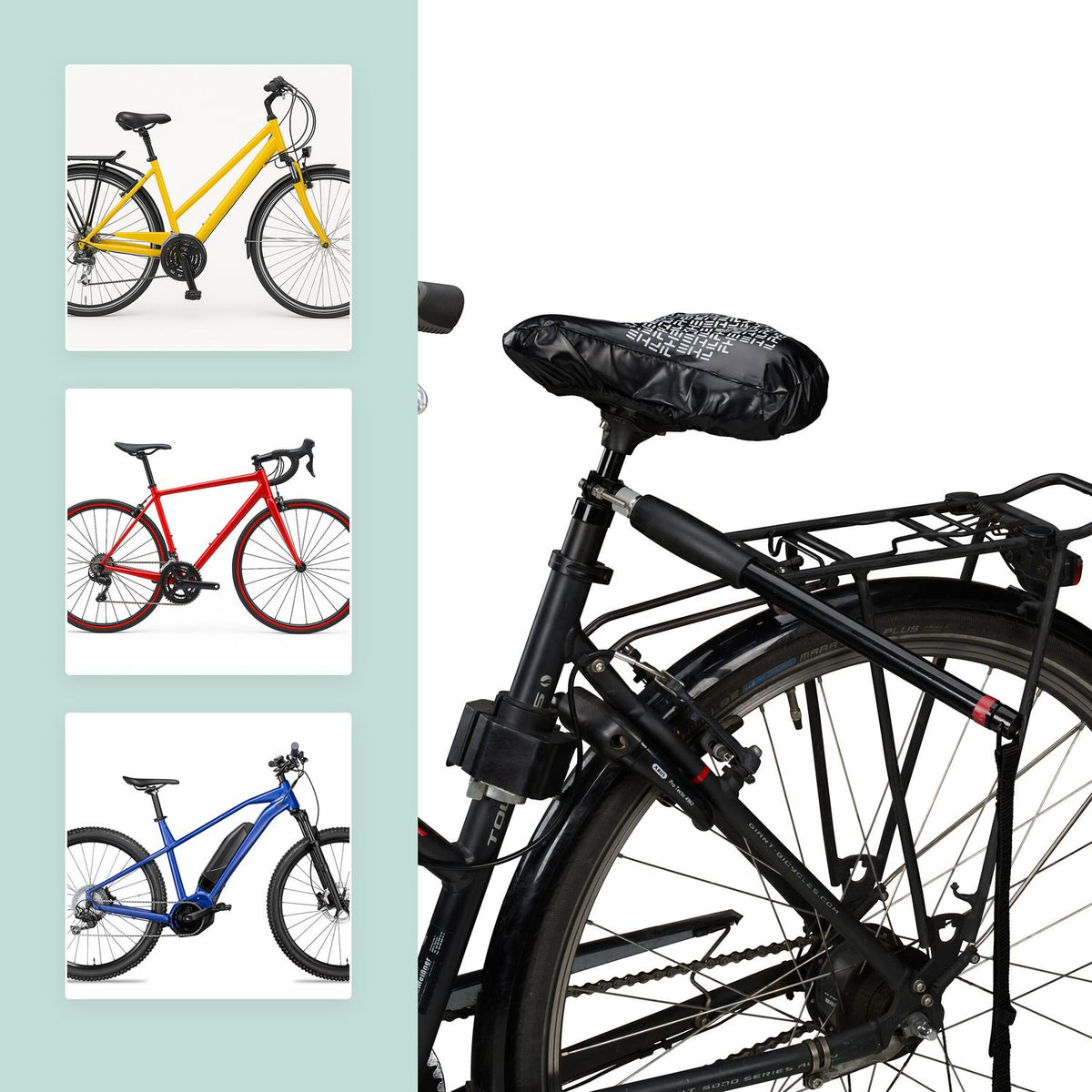 Dog Bike Leash with Spacer – Flexible, Easy Install