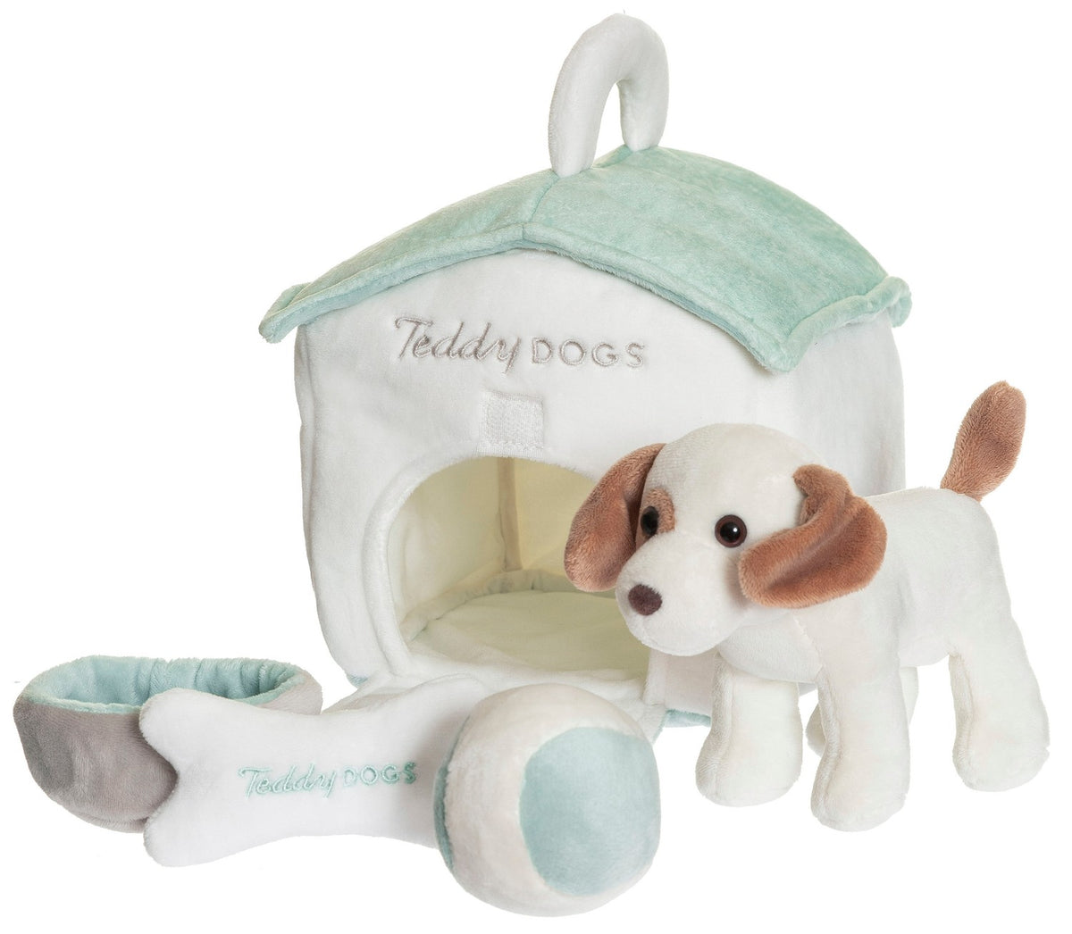 Dog Plush Playset with Accessories, Soft and Washable
