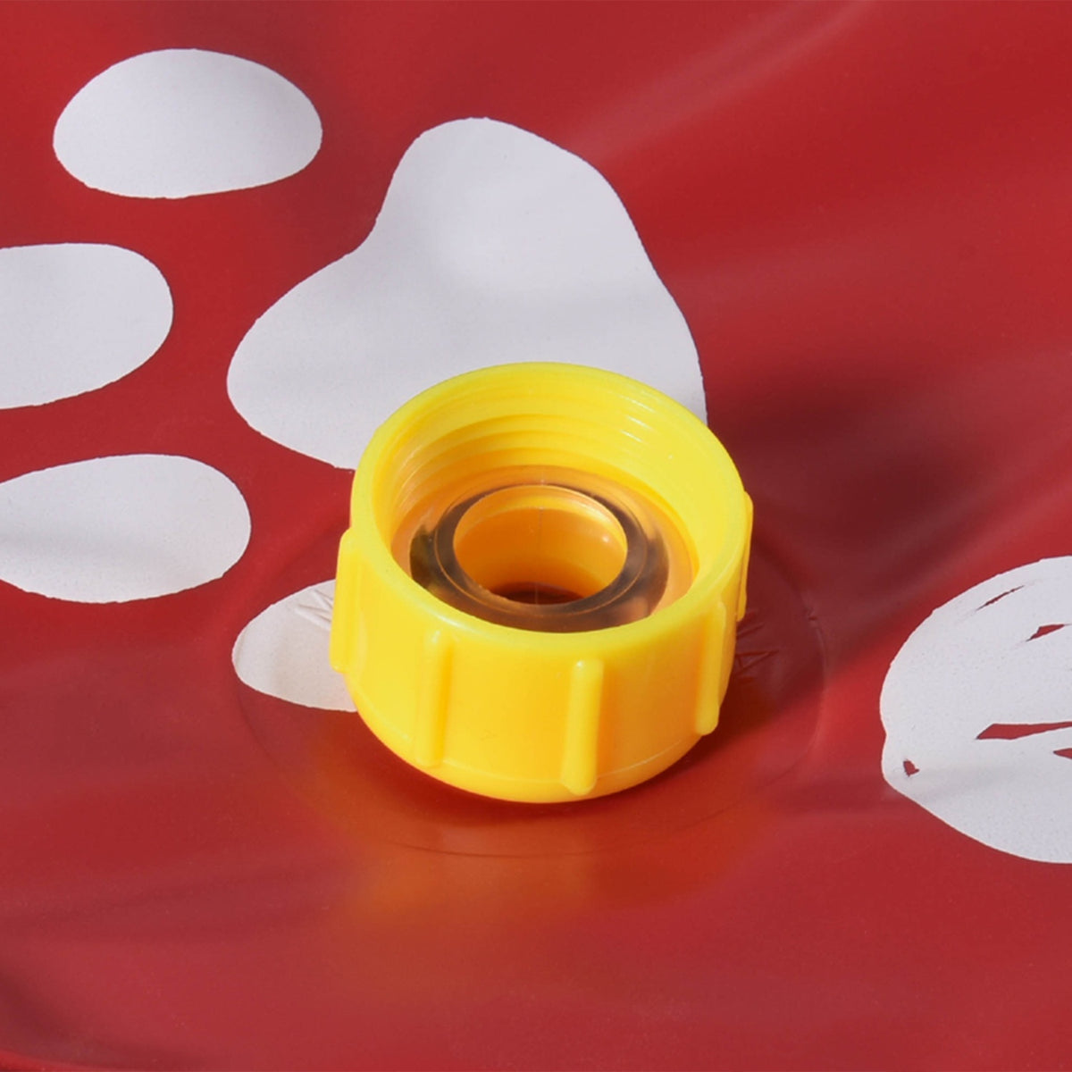 Dog Pool For Dogs, Water Mat Diameter 150 Cm Dog Paddling Pool Spray Water Play Mat, Non-Slip, For Garden, Camping, Red