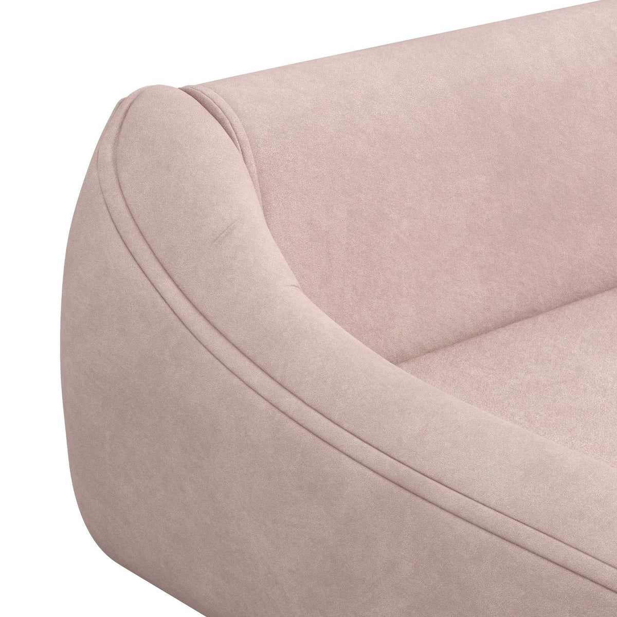 Dog Sofa Elegant Cat Sofa With Backrest, Ideal For Medium/Large Dogs, Velvet, Pink, 102X58.5X42.5Cm