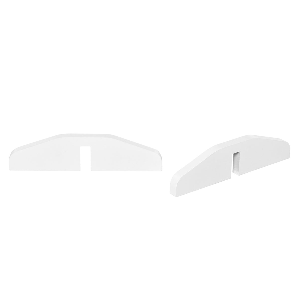 Dog barrier protective gate dog gate configuration gate 3-part with two support feet stable foldable MDF white 154.5x29.5x61 cm
