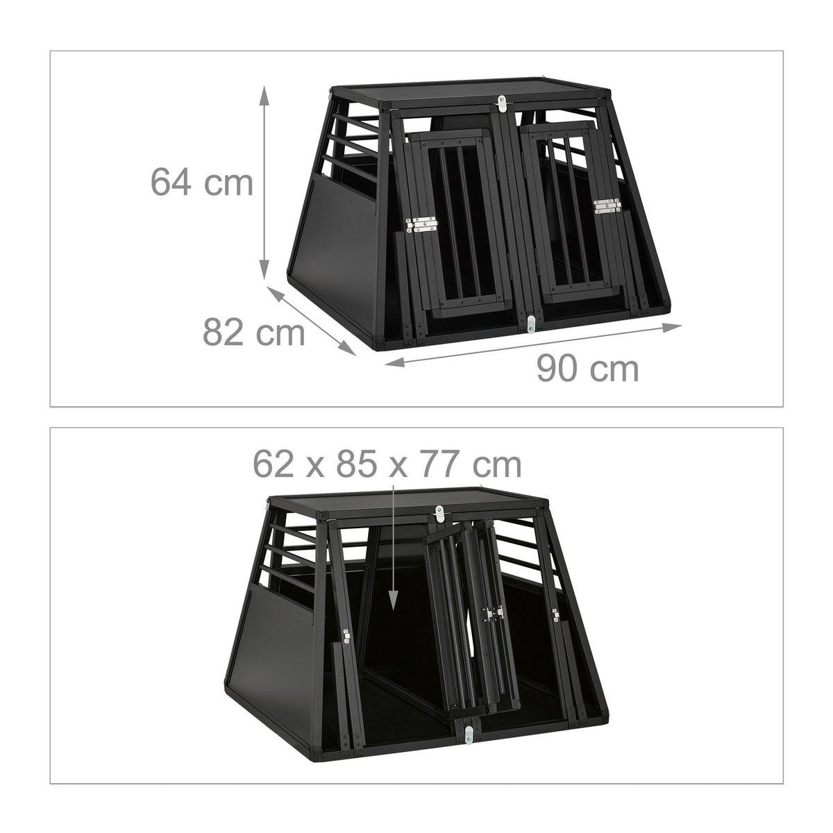 Dog box Car with partition