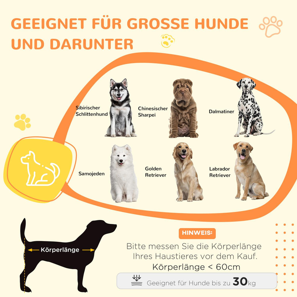 Dog cage furniture, dog box with door and window, side table for home, dog house for large dogs under 30 kg, steel, 106 x 60 x 76 cm, oak