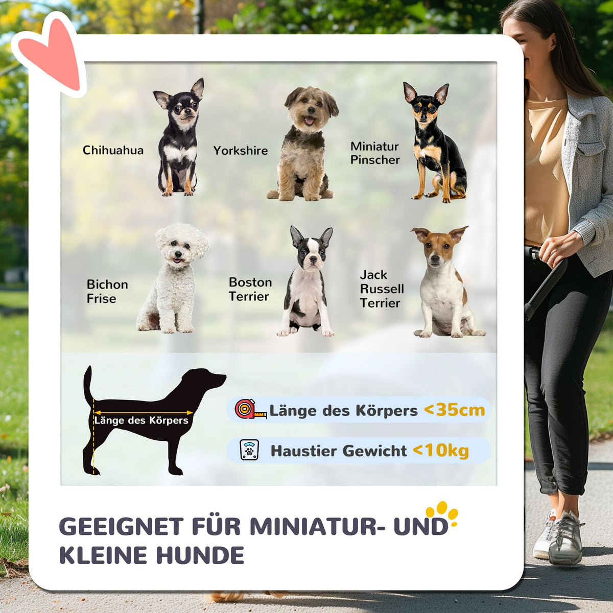 Dog stroller dog buggy foldable for dogs & cats up to 10 kg cat buggy with cushion mesh windows drink holder storage bag cat stroller buggy dark gray |