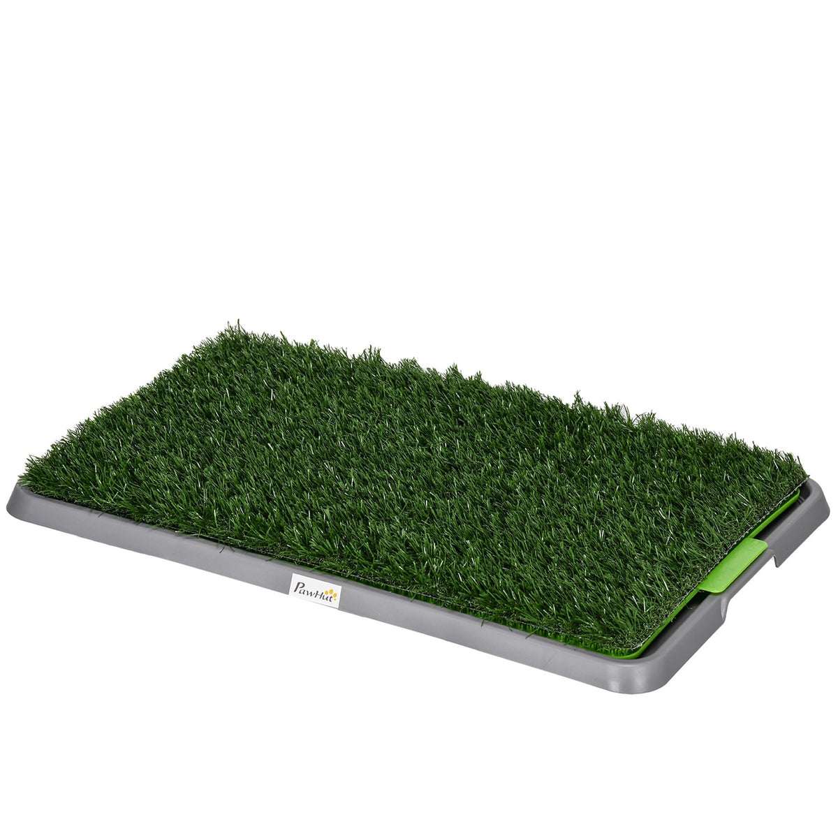 Dog toilet dog toilet with 2 grass mats, tray for potty training, puppy toilet for puppies indoor outdoor green 67 x 41 cm