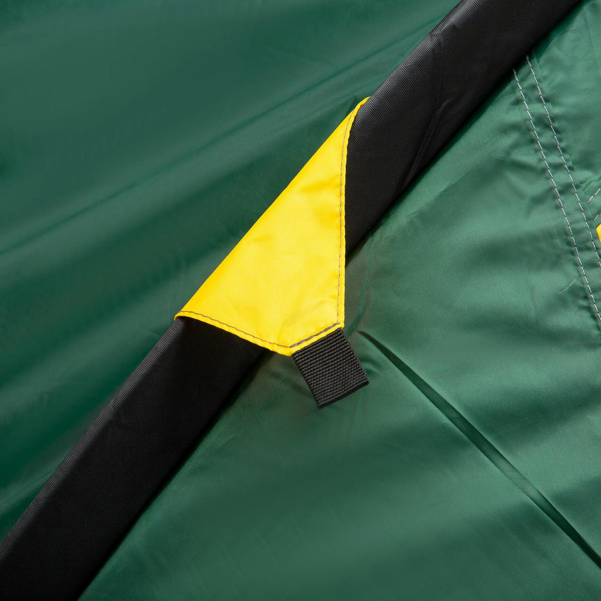 Dome Tent 2-3 Persons 190T Fiberglass Polyester Green+Yellow 325X183X130Cm Pegs